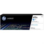 HP 415X lasertoner kassette cyan, 6.000 sider -  W2031X